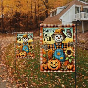 Autumn Scarecrow Happy Fall Y all Flag Halloween Flag Halloween Garden Flags Halloween House Flags 4 yczaz7.jpg