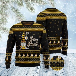 Bee Kind Gnome Ugly Christmas Sweater, Christmas…