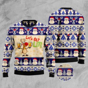 Beer Ugly Christmas Sweater, Christmas Sweater, Ugly…