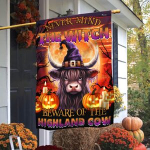 Beware Of The Highland Cow Halloween Pumpkin…