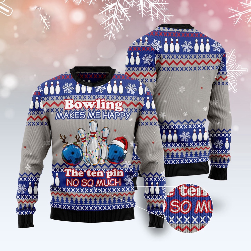 Bowling Merry Christmas Ugly Christmas Sweater, Christmas Sweater, Ugly Sweater, Funny Xmas Sweaters Bowling Merry Christmas Ugly Christmas Sweater, Christmas Sweater, Ugly Sweater, Funny Xmas Sweaters