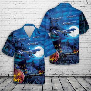 Breeze Airways E190 Halloween Hawaiian Shirt, Halloween…