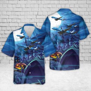 Breeze Airways E190 Halloween Hawaiian Shirts, Halloween…