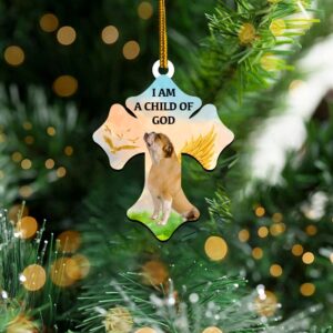 Bulldog Child Of God Ornament_8842, Christmas Ornament,…