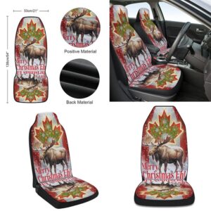 Canada Merry Christmas Eh Canada Moose Seat Cover Cars Christmas Car Seat Cover Car Seat Cover 2 keiekg.jpg