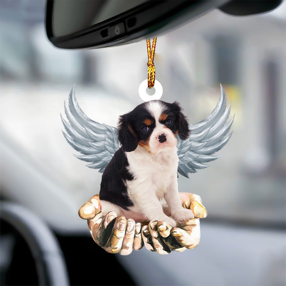Cavalier King Charles Spaniel Angel Dog Memorial Ornament, Christmas Ornament, Dog Ornament, Xmas Dog Ornaments