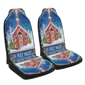 Christmas Church Oh Holy Night Seat Cover…