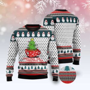 Christmas Tea Ugly Christmas Sweater, Christmas Sweater,&hellip;