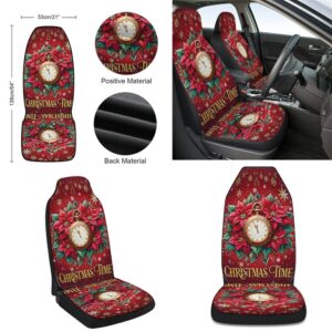 Christmas Time The Most Wonderful Time Of The Year Seat Cover Cars Christmas Car Seat Cover Car Seat Cover 2 yuprgj.jpg