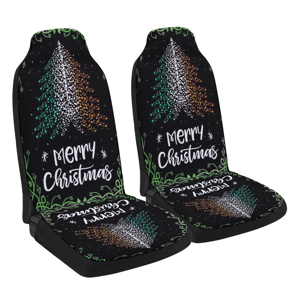 Christmas Tree Irish Seat Cover Cars, Christmas Car Seat Cover, Car Seat Cover