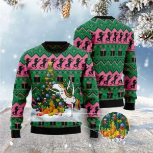 Christmas Tree Unicorn Ugly Christmas Sweater, Xmas&hellip;
