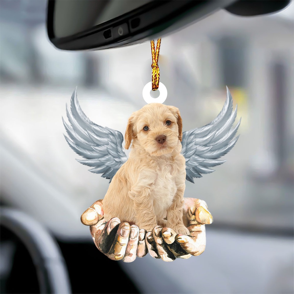 Cockapoo Angel Dog Memorial Ornament, Christmas Ornament, Dog Ornament, Xmas Dog Ornaments Cockapoo Angel Dog Memorial Ornament, Christmas Ornament, Dog Ornament, Xmas Dog Ornaments
