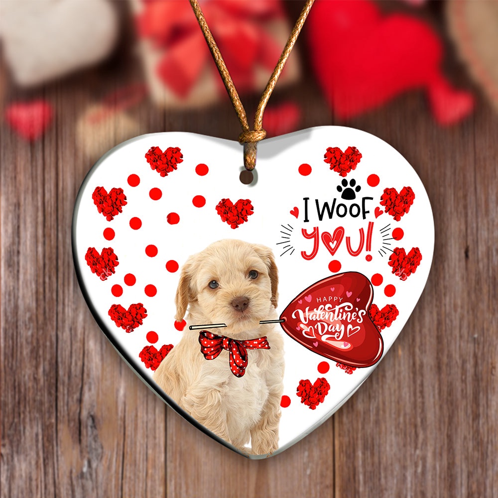 Cockapoo Happy Valentine’s Day Ornament, Christmas Ornament, Dog Ornament, Xmas Dog Ornaments Cockapoo Happy Valentine’s Day Ornament, Christmas Ornament, Dog Ornament, Xmas Dog Ornaments