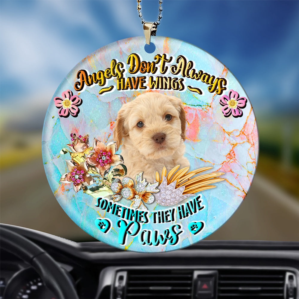 Cockapoo Sometimes They Have Paws Ornament, Christmas Ornament, Dog Ornament, Xmas Dog Ornaments Cockapoo Sometimes They Have Paws Ornament, Christmas Ornament, Dog Ornament, Xmas Dog Ornaments