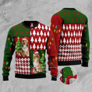 Collie Hohoho Ugly Christmas Sweater, Christmas Sweater,&hellip;