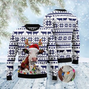 Cow Christmas Reunion Ugly Christmas Sweater, Christmas&hellip;