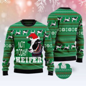 Cow Not Today Ugly Christmas Sweater, Christmas&hellip;