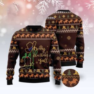 Cowboy Boots Christmas Ugly Christmas Sweater, Christmas&hellip;
