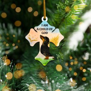 Dachshund Child Of God Ornament, Christmas Ornament,…