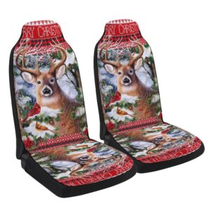 Deer Christmas Seat Cover Cars, Christmas Car…
