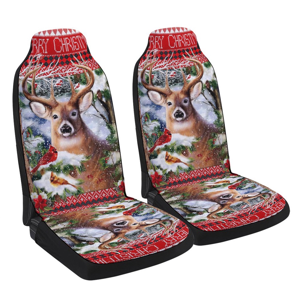 Deer Christmas Seat Cover Cars, Christmas Car Seat Cover, Car Seat Cover Deer Christmas Seat Cover Cars, Christmas Car Seat Cover, Car Seat Cover
