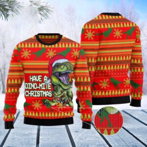 Dinosaur Funny Ugly Christmas Sweater, Christmas Sweater,&hellip;
