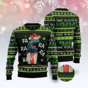 Dinosaur Gift Farararawr Ugly Christmas Sweater, Christmas&hellip;