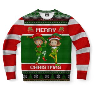 Elf Ugly Christmas Sweater, Christmas Sweater, Ugly&hellip;