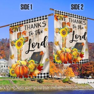 Fall Pumpkins Flag Give Thanks To The Lord Thanksgiving Halloween Flag Halloween Flag Halloween Garden Flags Halloween House Flags 2 st5ekx.jpg