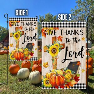 Fall Pumpkins Flag Give Thanks To The Lord Thanksgiving Halloween Flag Halloween Flag Halloween Garden Flags Halloween House Flags 4 b3xzlg.jpg