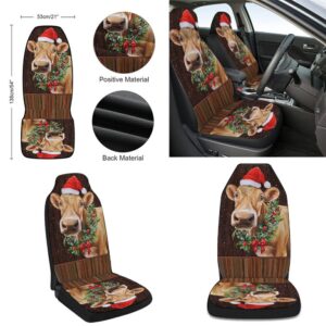 Farm Funny Cow Cattle Christmas Seat Cover Cars Christmas Car Seat Cover Car Seat Cover 2 hvumw8.jpg