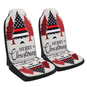 Firefighter Merry Christmas Seat Cover Cars, Christmas…