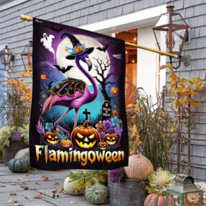 Flamingo Halloween Flamingoween Flag Halloween Flag Halloween Garden Flags Halloween House Flags 3 j1pnl4.jpg