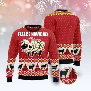 Fleece Navidad Ugly Christmas Sweater, Christmas Sweater,&hellip;