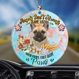 French Bulldog Sometimes They Have Paws Ornament,…