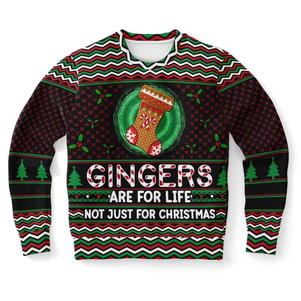Ginger Are For Life Not Just For Christmas Ugly Christmas Sweater, Christmas Sweater, Ugly Sweater, Funny Xmas Sweaters