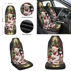 Golden Retriever Christmas American flag Seat Cover Cars Christmas Car Seat Cover Car Seat Cover 2 b5b6l0.jpg