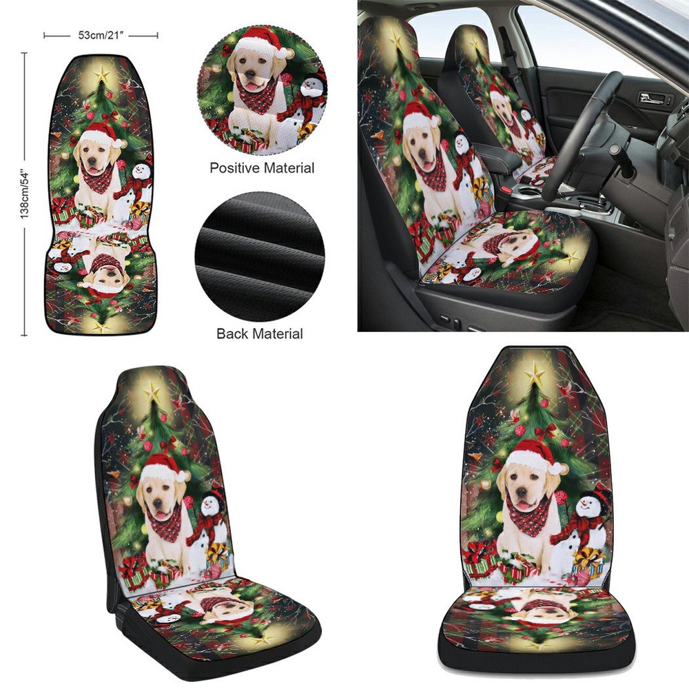Golden Retriever Christmas American flag Seat Cover Cars, Christmas Car Seat Cover, Car Seat Cover Golden Retriever Christmas American flag Seat Cover Cars, Christmas Car Seat Cover, Car Seat Cover