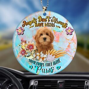 Goldendoodle Sometimes They Have Paws Ornament, Christmas…