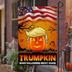 Halloween Flag Trumpkin Make Halloween Great Again Flag Halloween Flag Halloween Garden Flags Halloween House Flags 3 pvcjhc.jpg