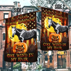 Halloween Horse Flag On A Dark Desert Highway Cool Wind In My Hair Flag Halloween Flag Halloween Garden Flags Halloween House Flags 3 fcpinz.jpg