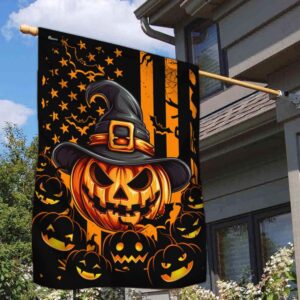 Halloween Pumpkin American Flag Halloween Flag Halloween Garden Flags Halloween House Flags 3 fup7uv.jpg