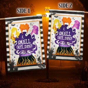 Halloween Three Witches I Smell Children Flag Halloween Flag Halloween Garden Flags Halloween House Flags 2 pgnipw.jpg