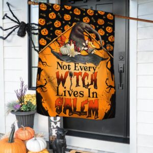 Halloween Witch Not Every Witch Lives in Salem Flag Halloween Flag Halloween Garden Flags Halloween House Flags 2 veqveh.jpg