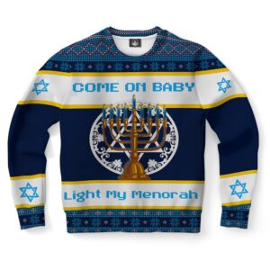 Hanukkah Come On Baby Light My Menorah…