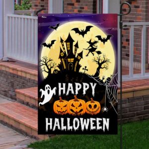 Happy Halloween Spooky Haunted House Flag Halloween Flag Halloween Garden Flags Halloween House Flags 4 qh9ksn.jpg