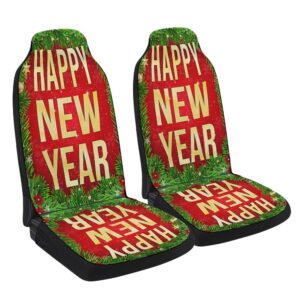 Happy New Year Christmas Seat Cover Cars,…