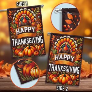 Happy Thanksgiving Day Turkey Flag Halloween Flag Halloween Garden Flags Halloween House Flags 3 rjbbbe.jpg