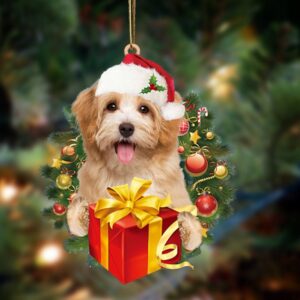 Havanese-Dogs give gifts Hanging Ornament, Christmas Ornament,…