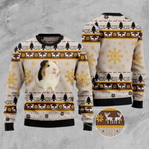 Hedgehog Cute Ugly Christmas Sweater, Christmas Sweater,…